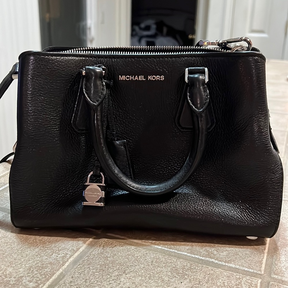 Michael Kors Black Leather purse
